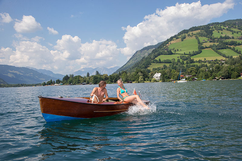 Bootsfahrt Zeller See