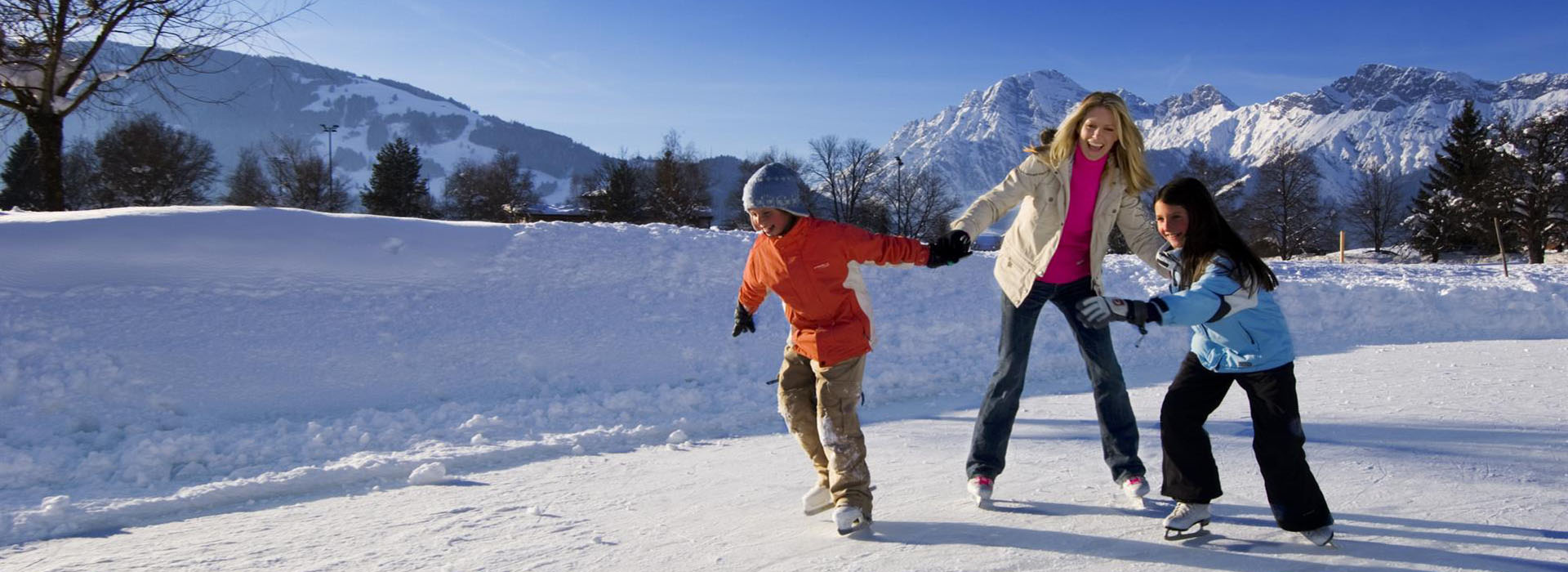 Ice skating and curling