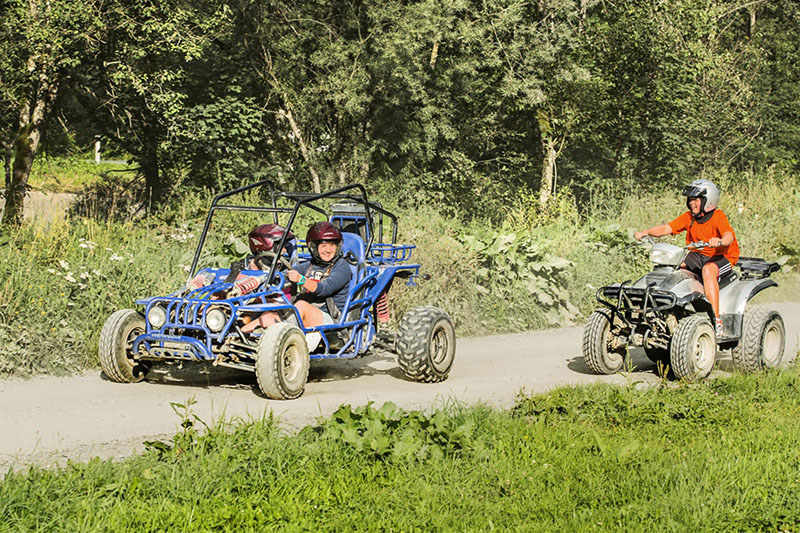 Quad biking