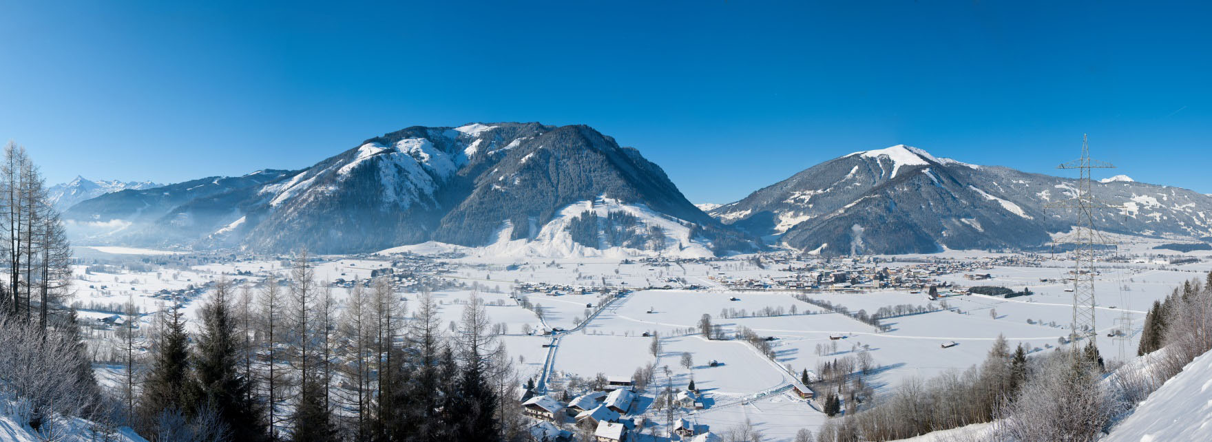 Winterlandschaft Berge